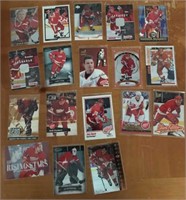 Of) 600 Detroit Red Wings Hockey cards/mint/big