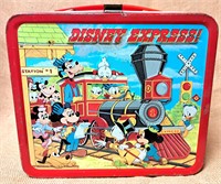 VINTAGE METAL LUNCHBOX MICKEY MOUSE DISNEY EXPRESS