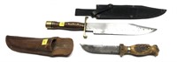 Lot, 2 knives (one marked Landon & Goodnow Mfg