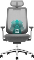 Ergonomic Mesh Office Chair  Adjustable Headrest