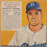 3 Redman Tobacco 52-53 Cards Pee Wee Reese/D Snide