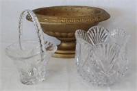 Miscellaneous Lot including Cut Glass items