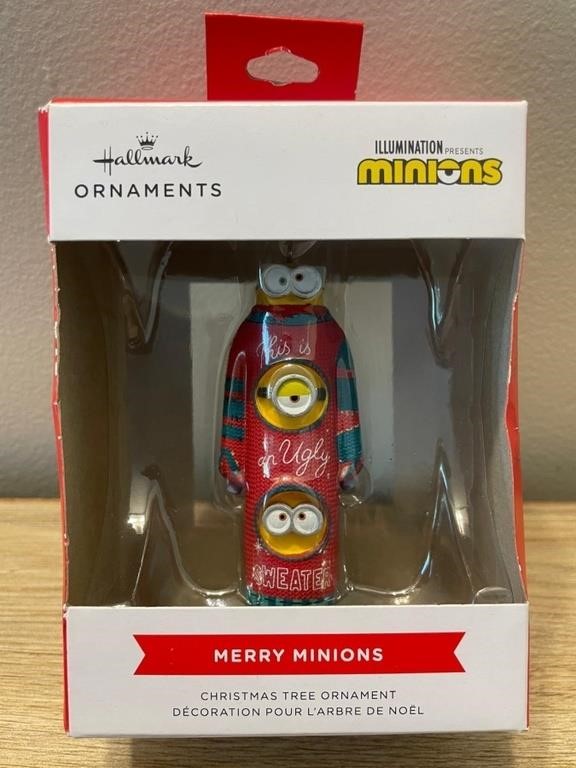 Hallmark Ornaments - Merry Minions