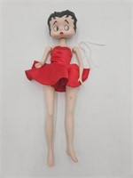 Rare Vtg Ceramic Betty Boop Doll Jointed