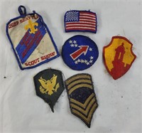 Misc. Patches incl. Military