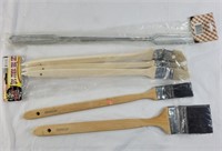 BBQ supplies & brushes, new in packaging
