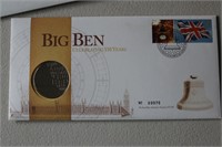 Big Ben Commemorative Cover and Coin