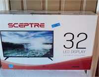 Sceptre 32in  Led Display Television (new never