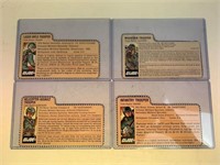 Hasbro Vintage GI Joe File Cards: Flash, Grunt+