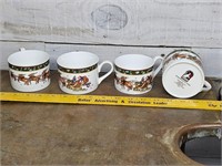 Four Christmas cups-"A Christmas Story"