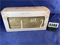 Decorative Table Numbers, 4x5", 10 Piece Set