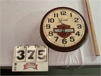 Harley Davidson clock