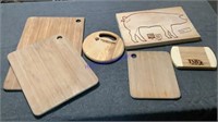 Wood cutting boards