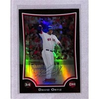 2009 Bowman Chrome Refractor David Ortiz