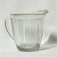 Mid Century Ekco Glass Milk Pitcher