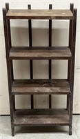 Wood Mission Style Book Shelf