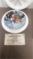Collectible Garfield Christmas the finishing