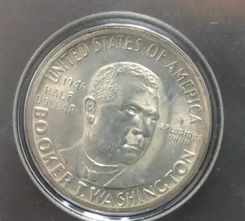 1946 Booker T. Washington Silver Commemorative
