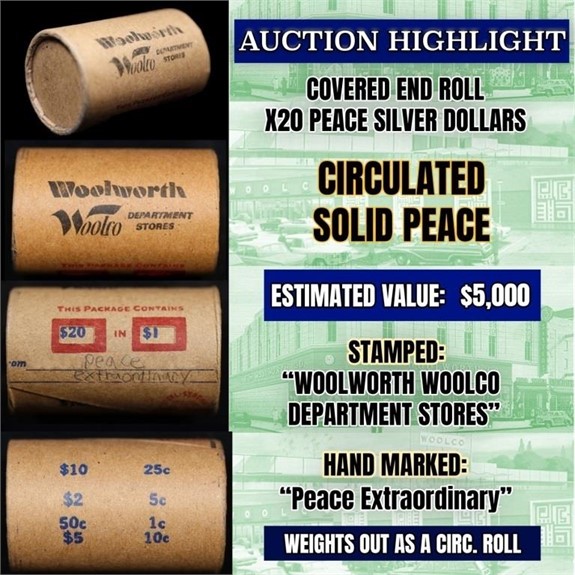 LATE NIGHT! Key Date Rare Coin Auction 24.5 ON