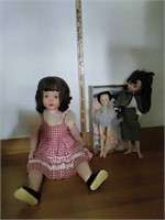 3 Vintage dolls