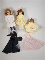 3 Dolls: Sandy Hangland, Madame Alexander, More