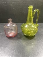 Hand Blown Glass Jugs