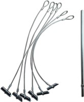 Earth Anchors - 5 Steel Anchor w/33 Cable