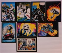 1992 Ghost Rider Cards (some wear)