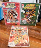 (3) 1988 DC Comics Flash Gordon Comicbooks