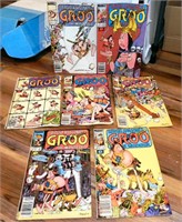 (9) Marvel Sergio Aragone's Groo Comicbooks
