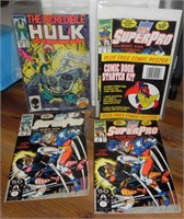 (5) 1980's Marvel Comicbooks