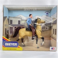 Vintage Breyer #717 Cowboy & Prancer