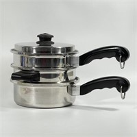 Vintage Salad Master/ Saladmaster Double Boiler