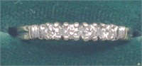 Ladies 14K White Gold Diamond Ring