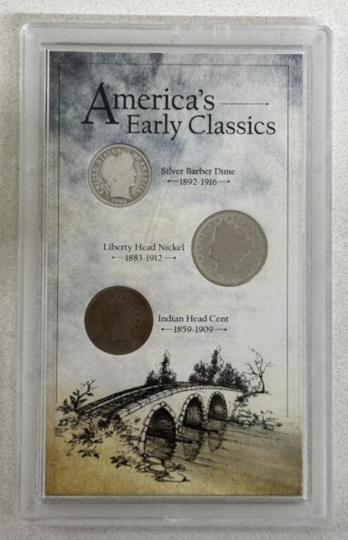 AMERICAS EARLY CLASSICS COIN SET