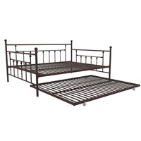 **READ DESC** DHP Manila Metal Daybed with Trundle