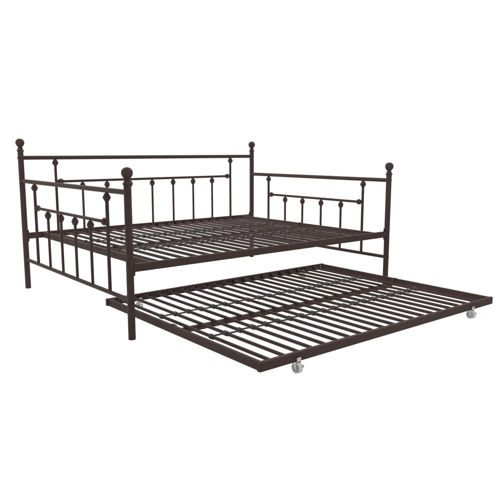 **READ DESC** DHP Manila Metal Daybed with Trundle