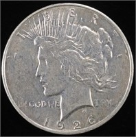 1926-D PEACE DOLLAR AU