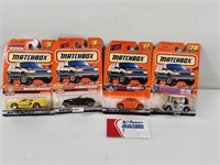 01-02 Matchbox Assorted Lot (4)