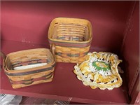 longaberger 1993 all star basket and 1998