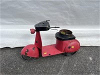 Metal Scooter Planter