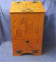 handmade "taters 'n' onions" wooden box