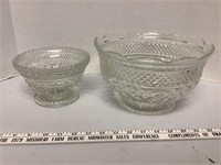 2 wexford pedestal bowls