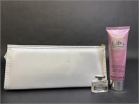 Jean Patou Joy Perfume Body Lotion Cosmetic Bag