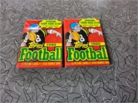 2 1990 Topps sealed Football cards