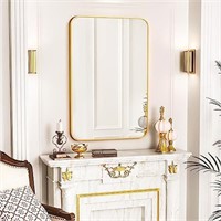 antok Bathroom Mirror, 24" x 36" Rectangular Wall