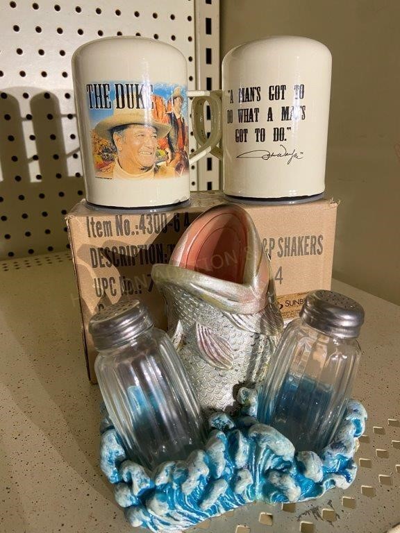Salt Pepper Shaker Sets (Incl. John Wayne)