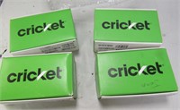 4 Used Cricket Phones