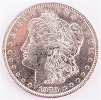Coin 1879-P Morgan Silver Dollar  BU