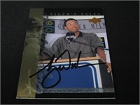 Tiger Woods Signed Trading Card Heritage COA